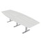 Skutchi Designs 45 in W, 120 in L, 29 in H, Engineered Wood Top, White HAR-BOT-46X119-T-WHCYPRESS - alternate 1